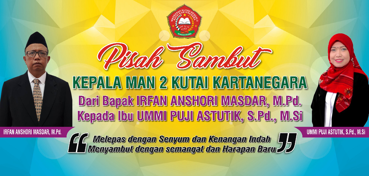 Pisah sambut Kepala MAN 2 Kutai Kartanegara